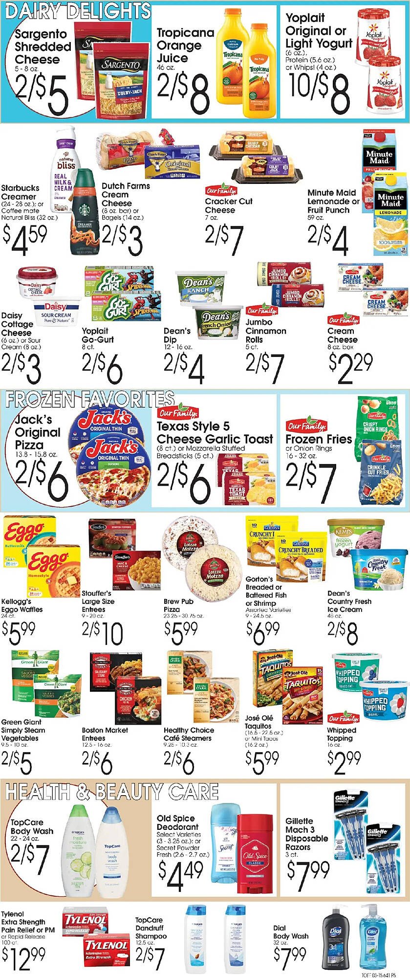Family Fare weekly ad