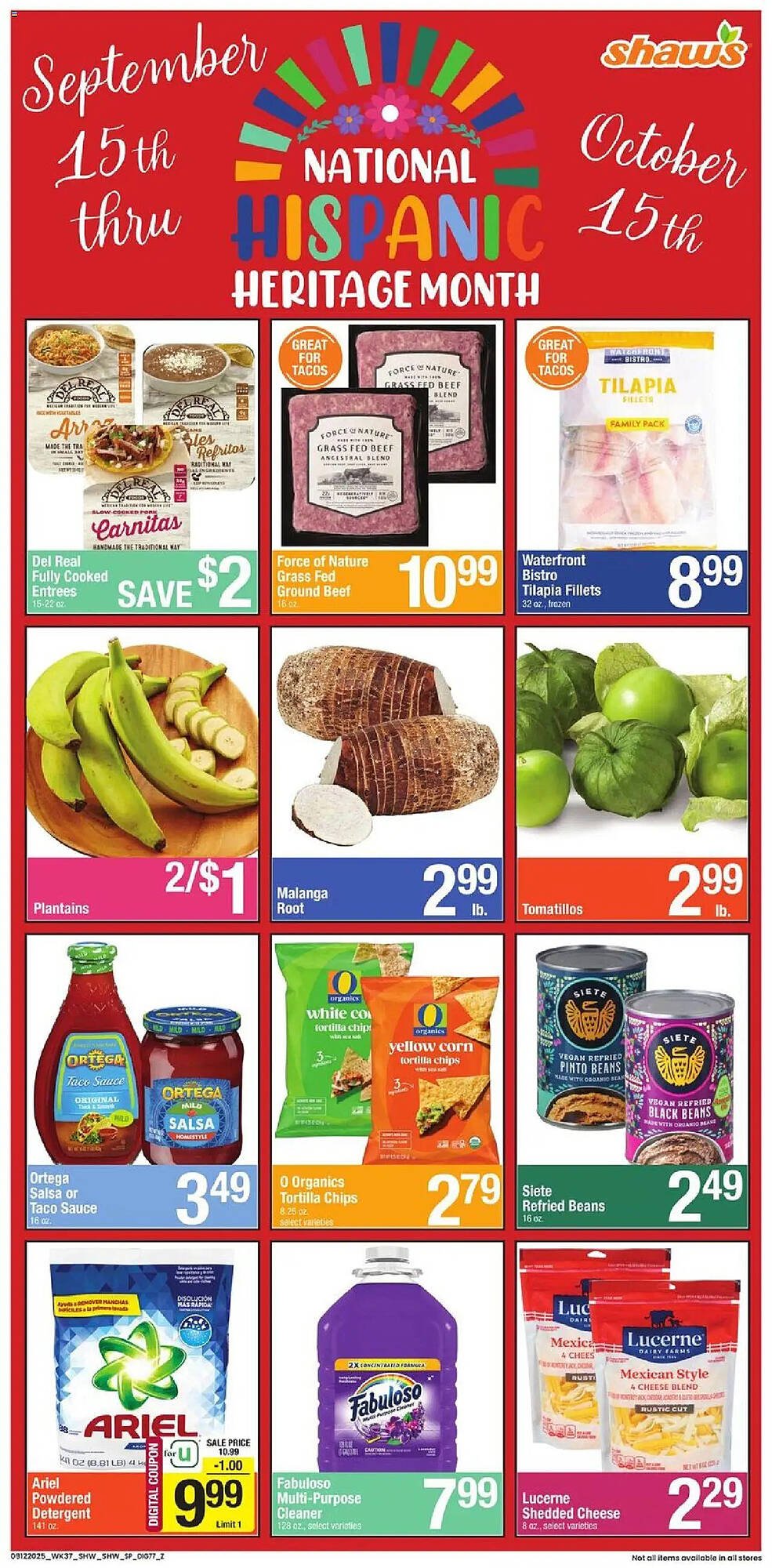 Shaw&#039;s flyer (2025-09-15 - 2025-10-16) | 1