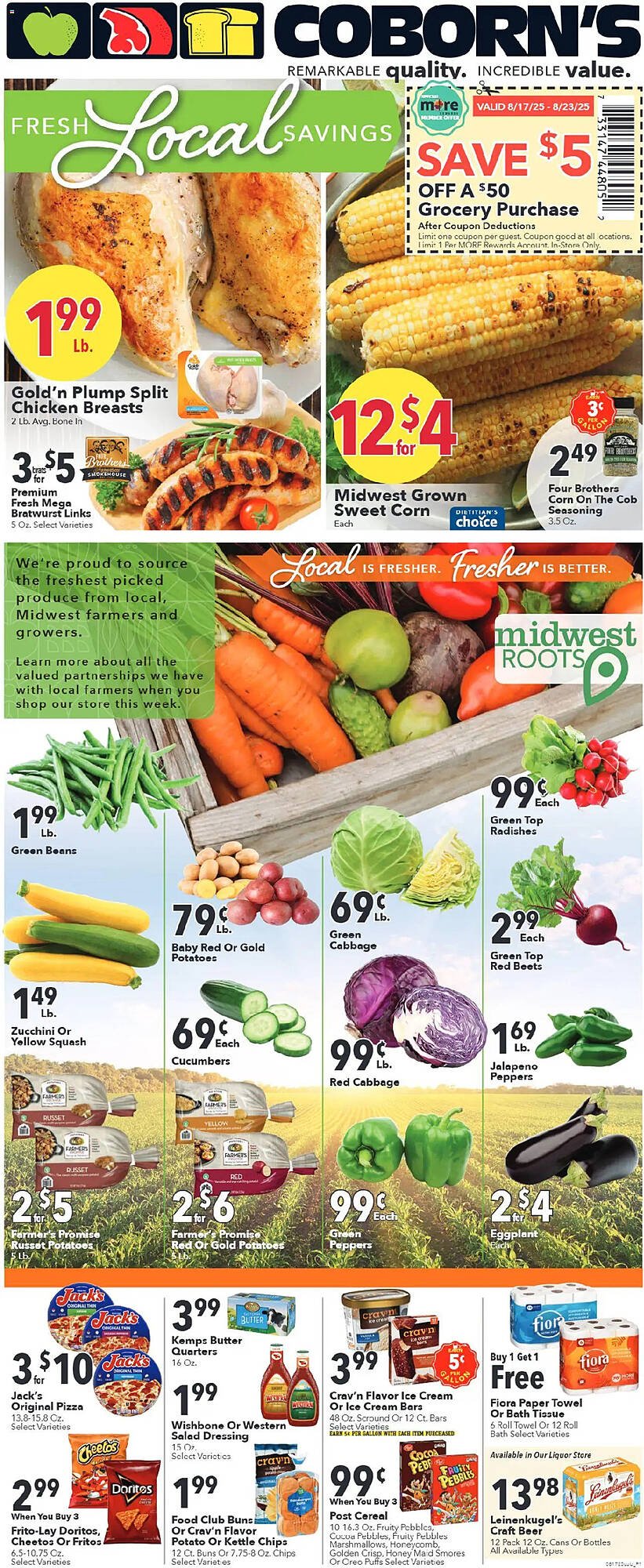 Coborn&#039;s Weekly Ad (2025-08-17 - 2025-08-23) | 1