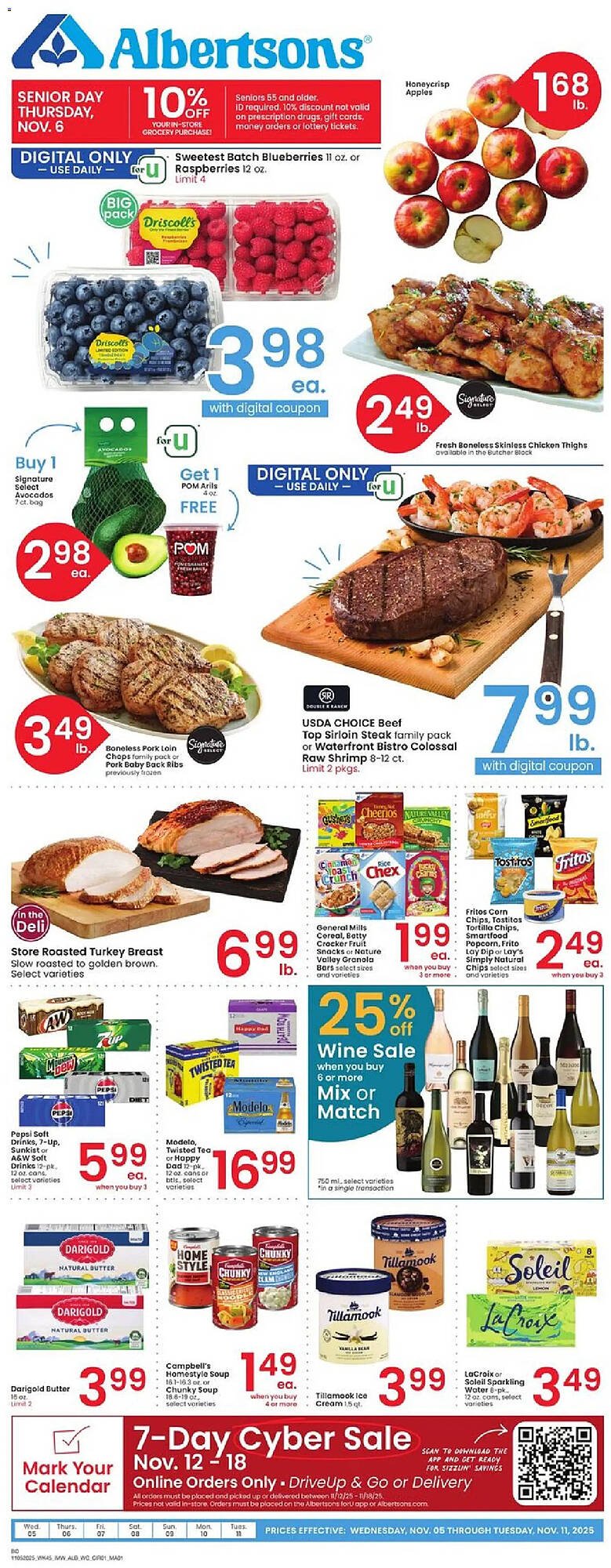 Albertsons weekly ad (2025-11-05 - 2025-11-12) | 1