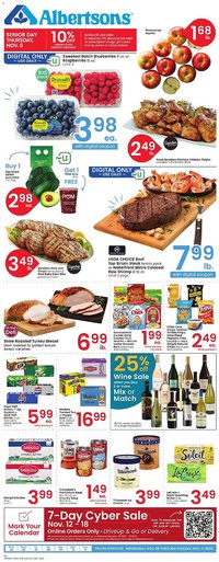 Albertsons weekly ad (2025-11-05 - 2025-11-12)