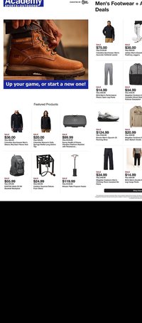 Academy weekly ad