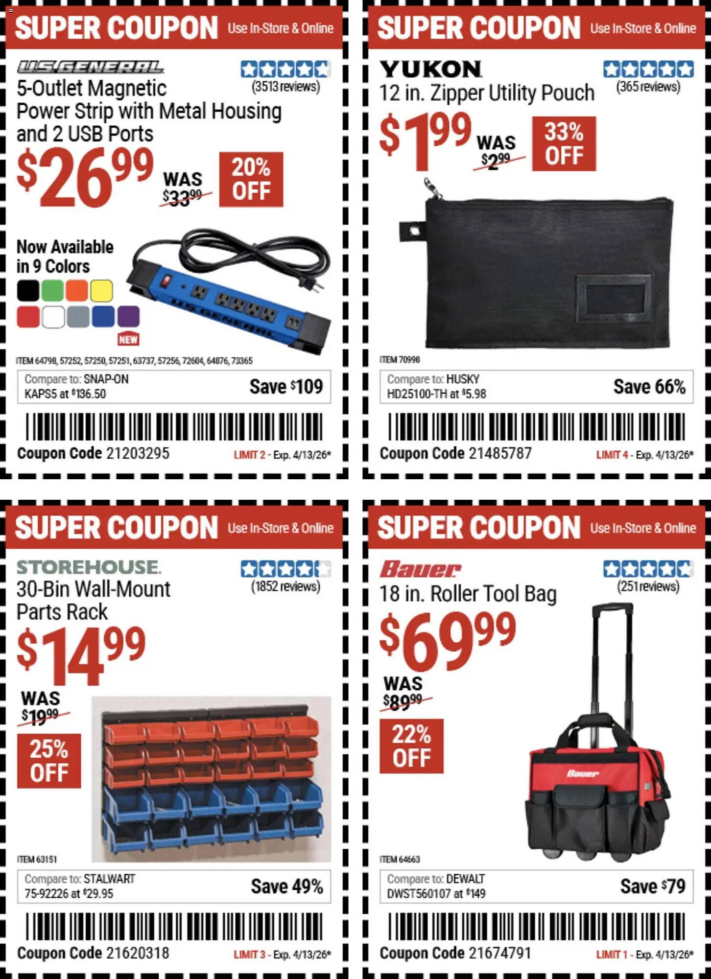 Harbor Freight Tools weekly ad