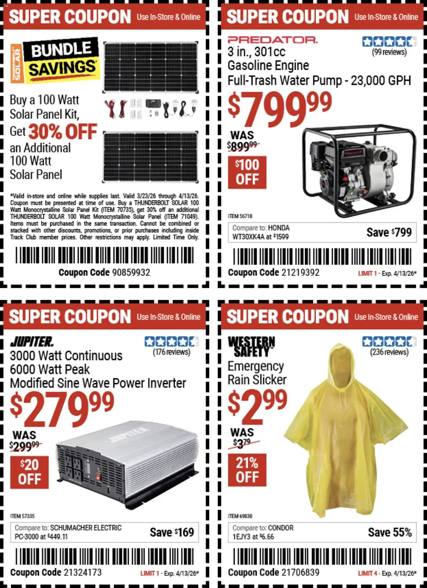 Harbor Freight Tools weekly ad