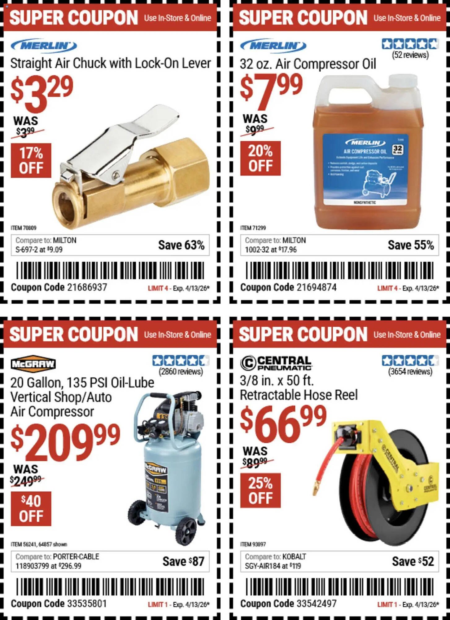 Harbor Freight Tools weekly ad