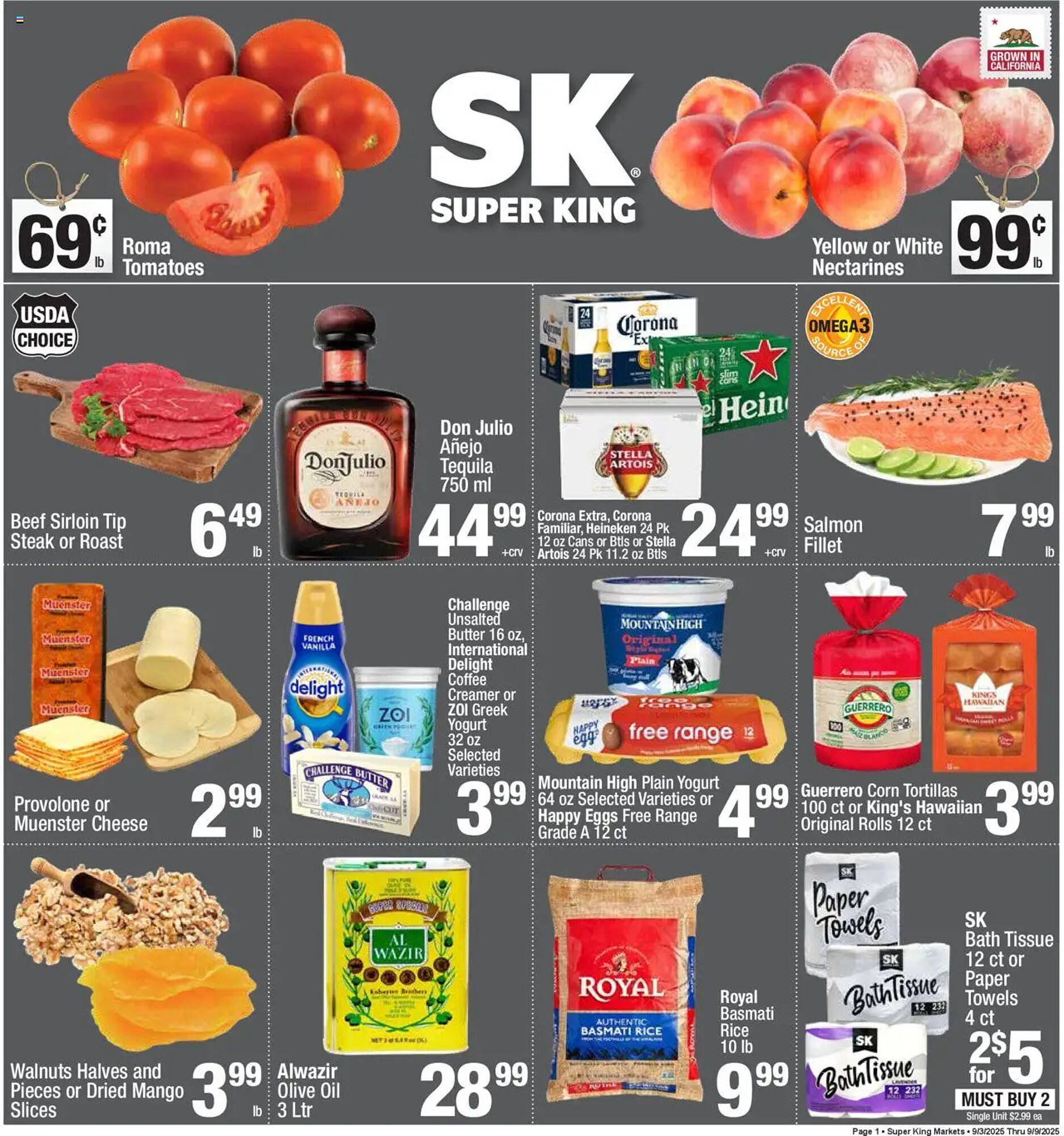 Super King Markets weekly ad (2025-09-03 - 2025-09-09) | 1