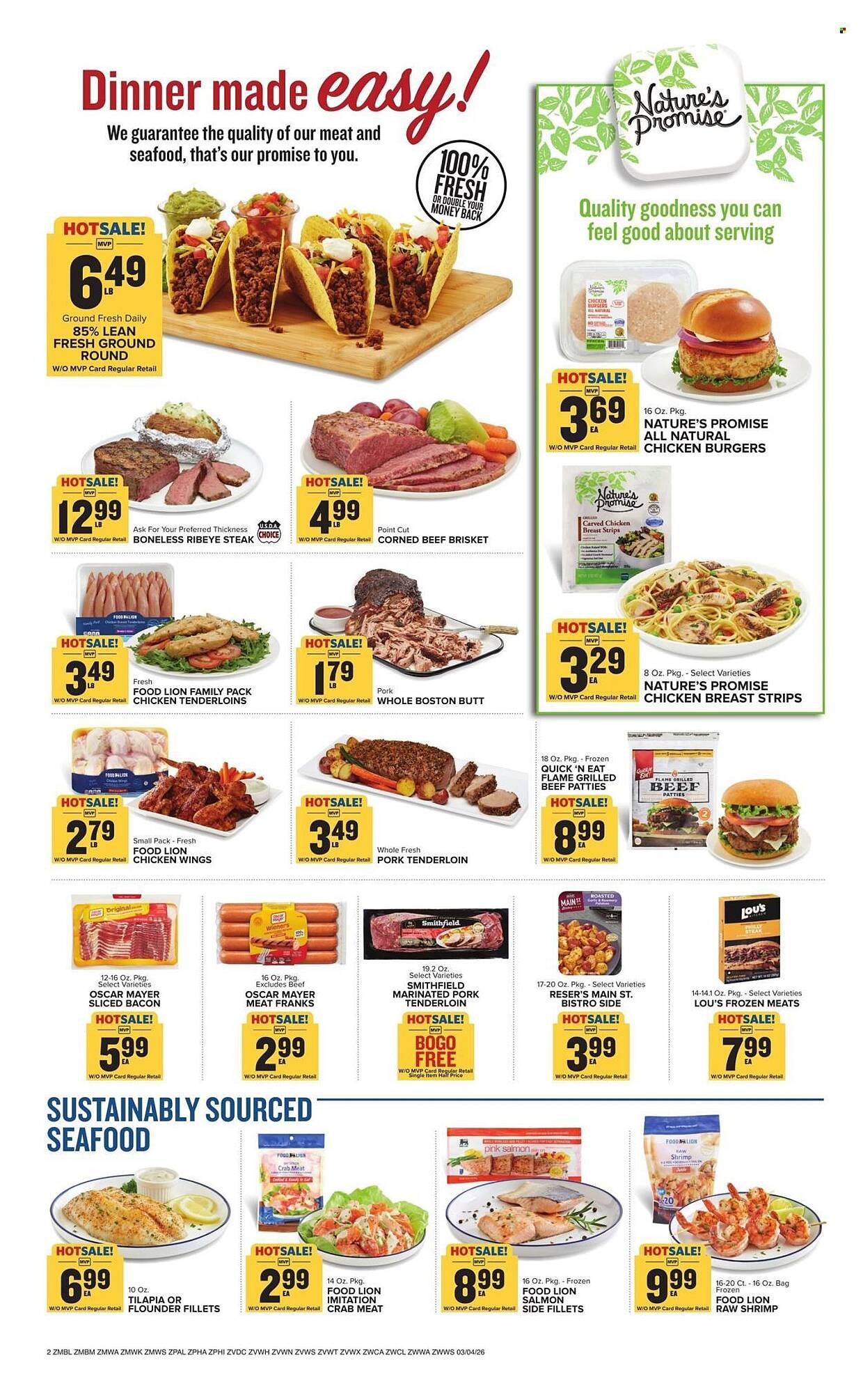 Food Lion weekly ad