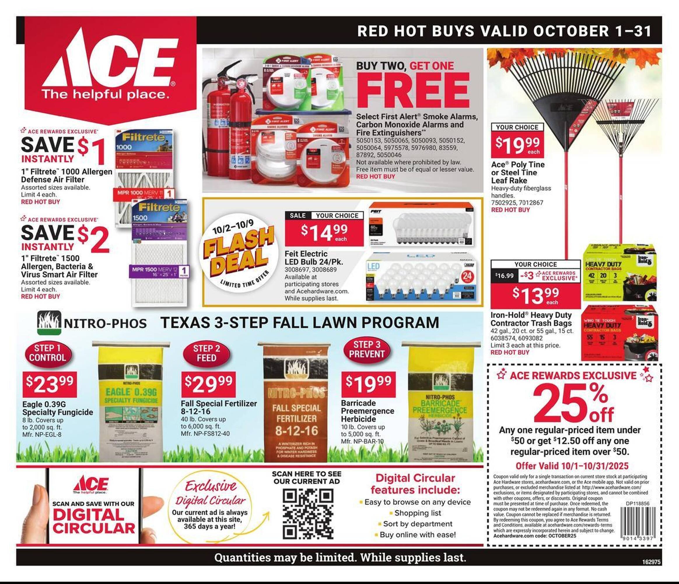 Ace Hardware flyer (2025-10-01 - 2025-10-31) | 1