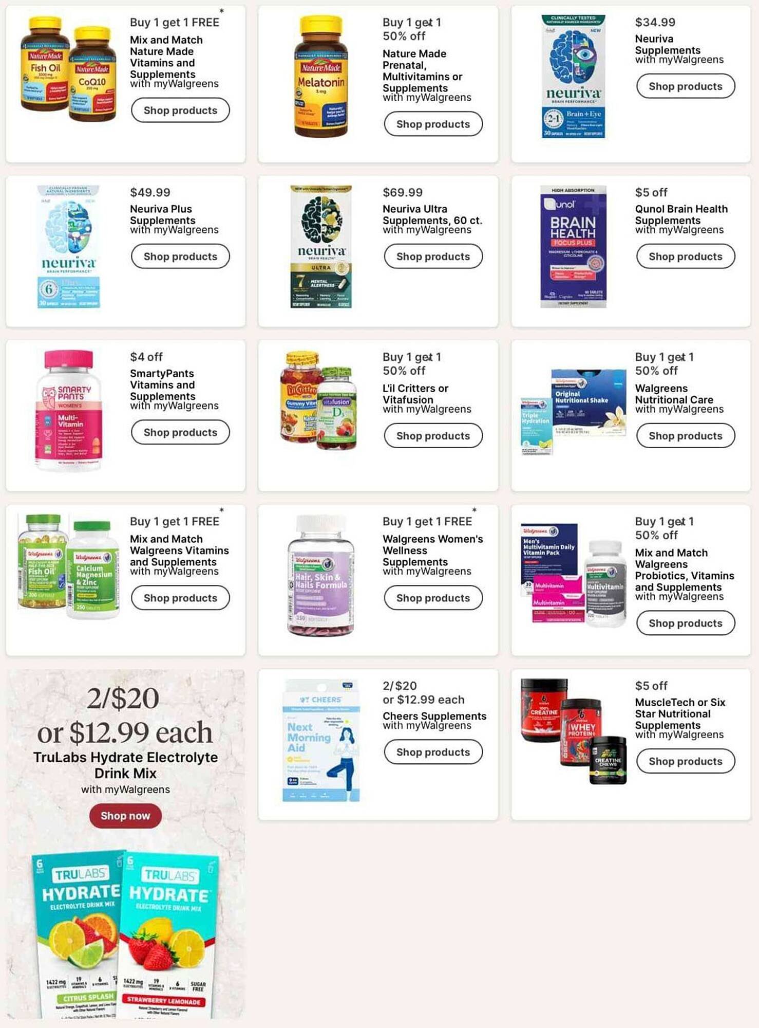 Walgreens weekly ad