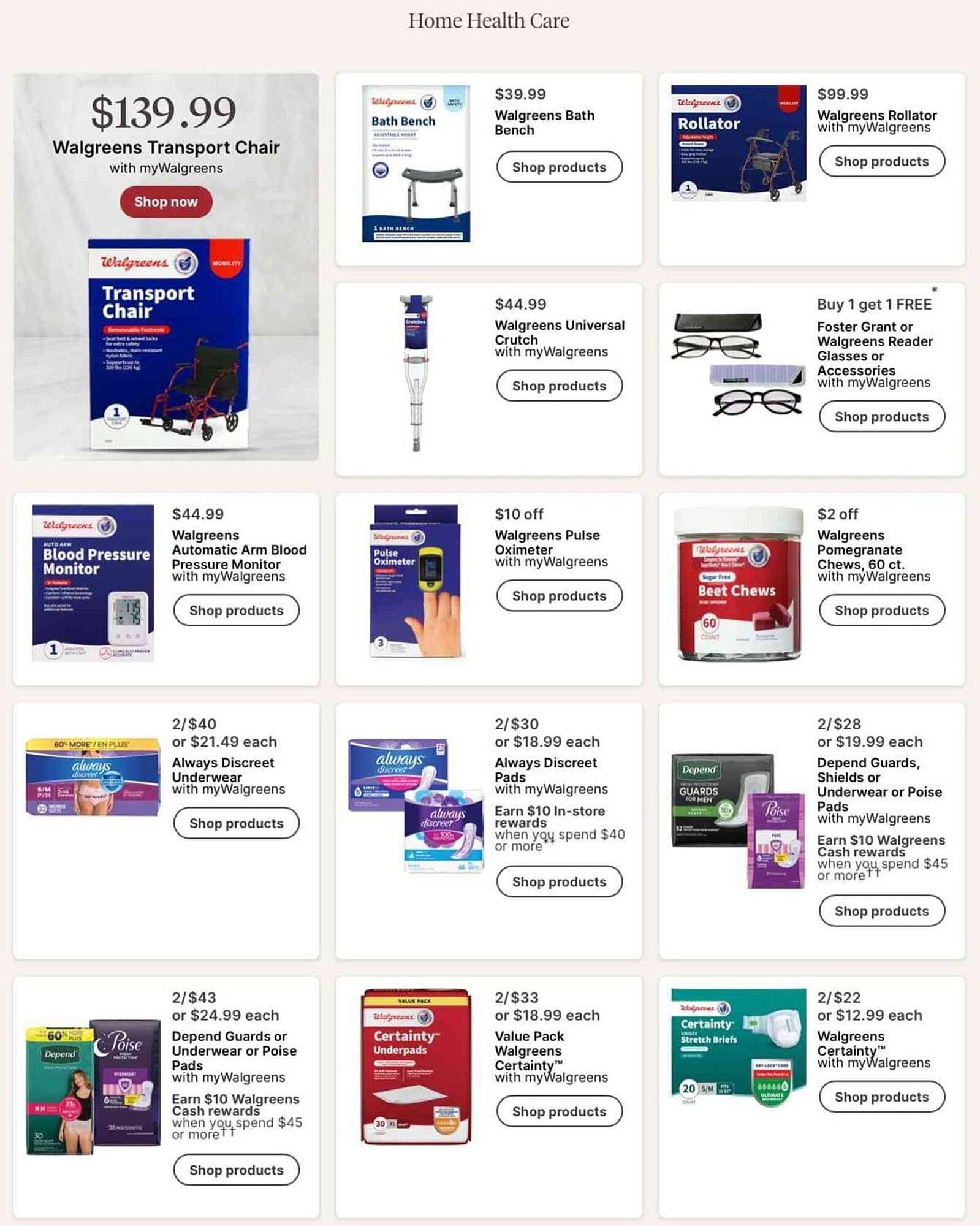 Walgreens weekly ad