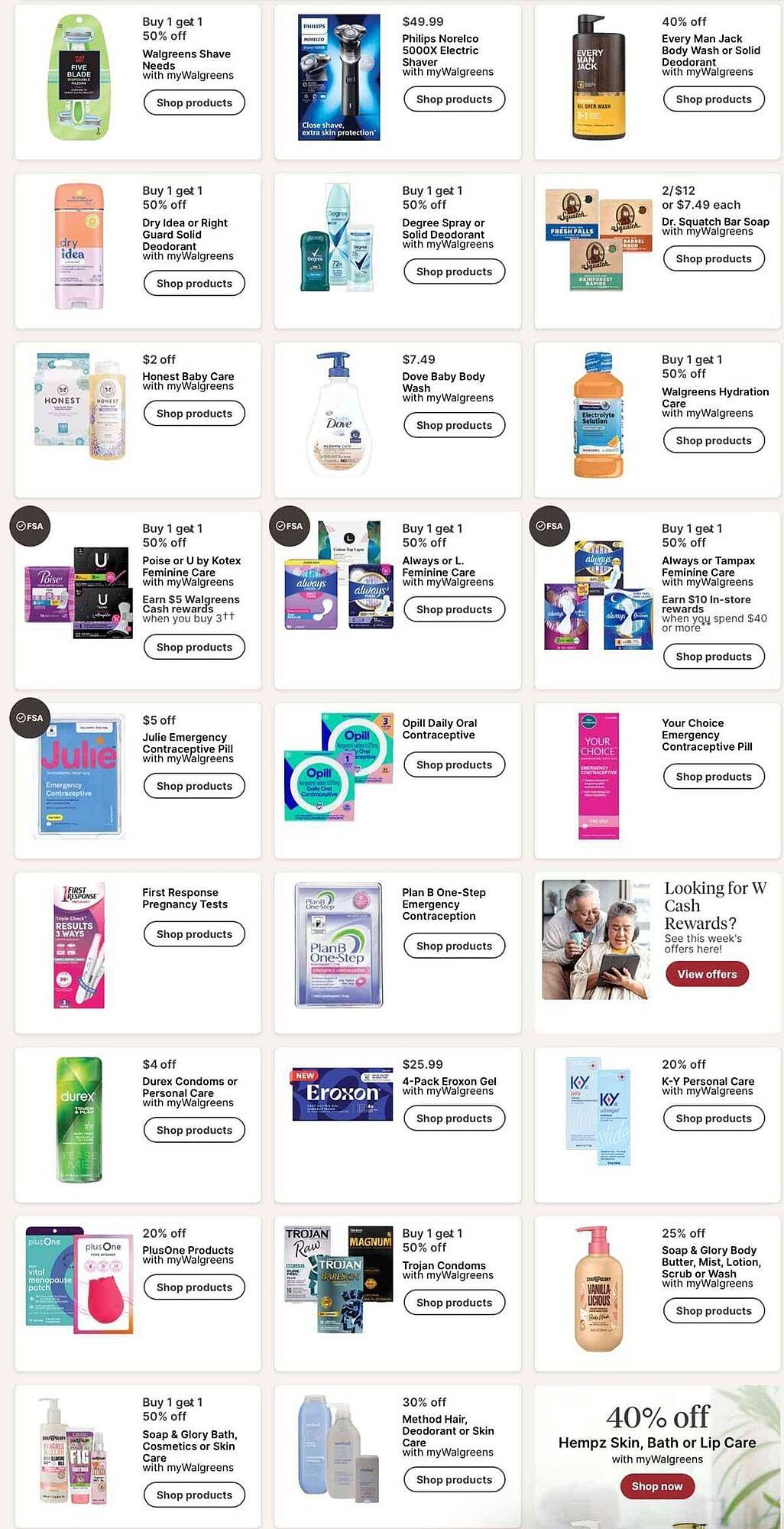 Walgreens weekly ad