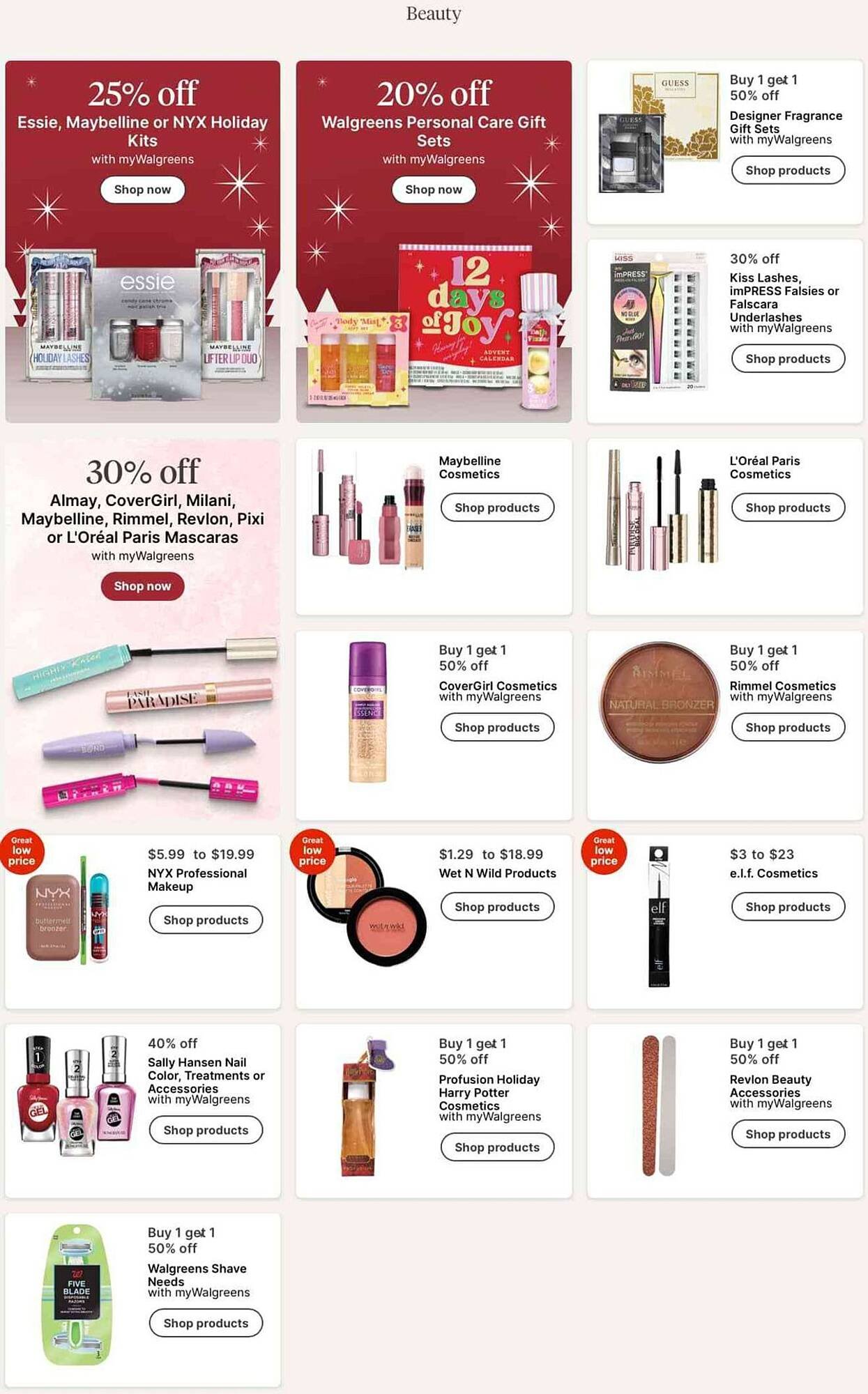 Walgreens weekly ad