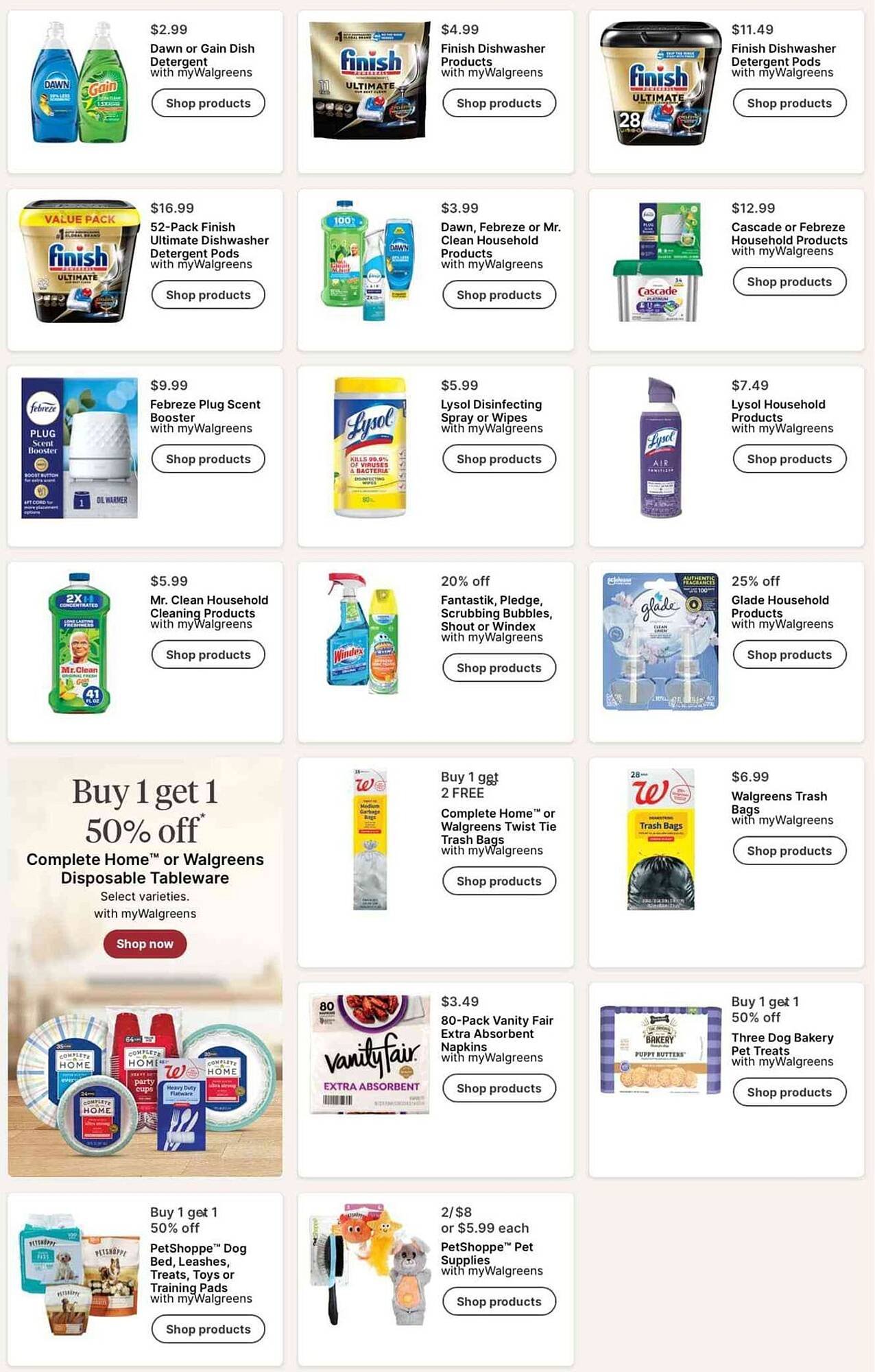 Walgreens weekly ad