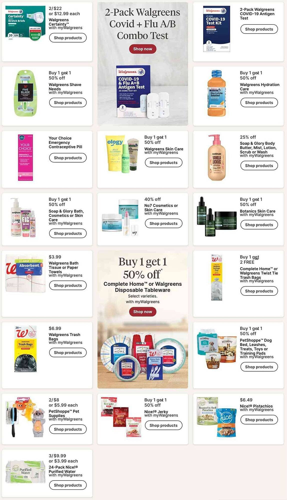 Walgreens weekly ad