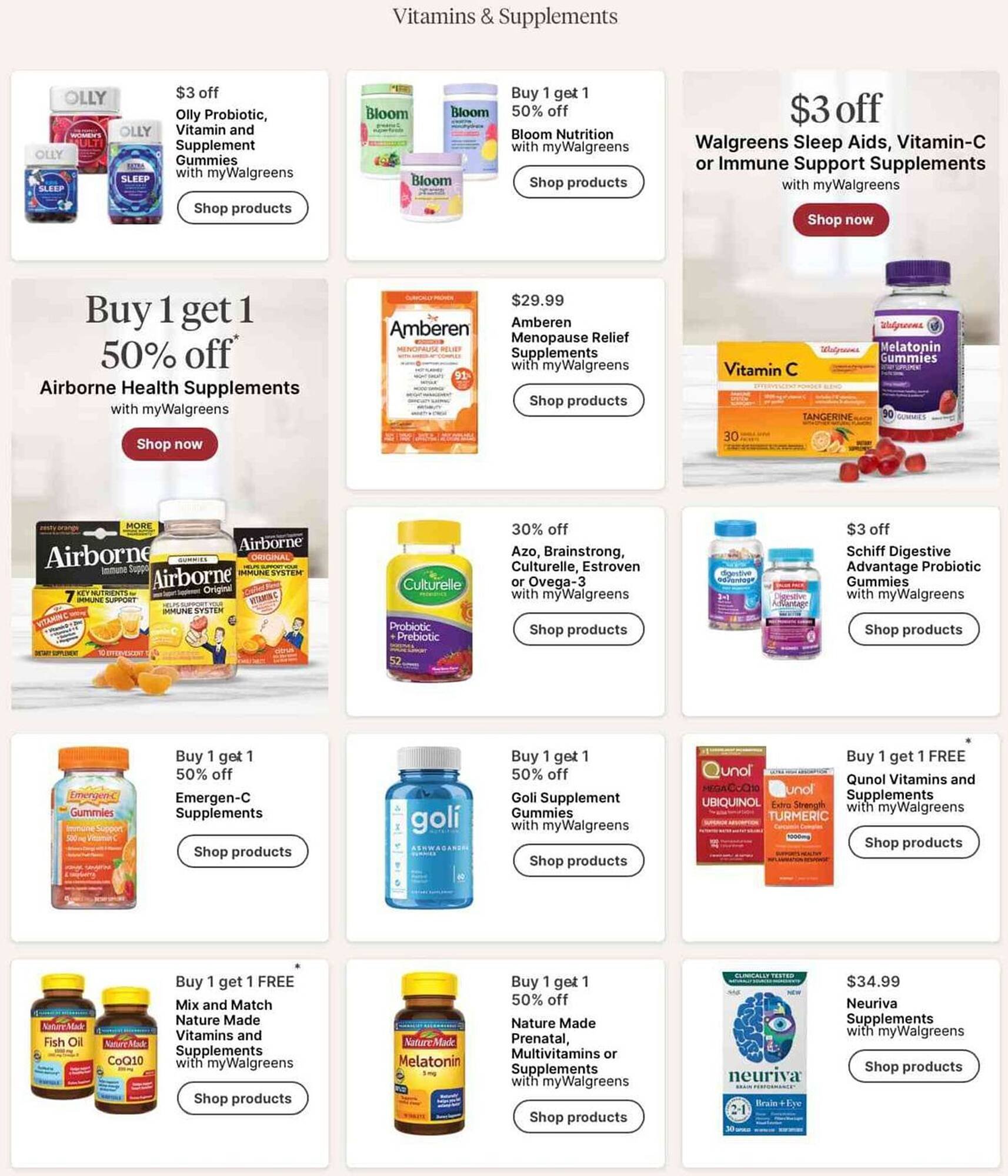 Walgreens weekly ad