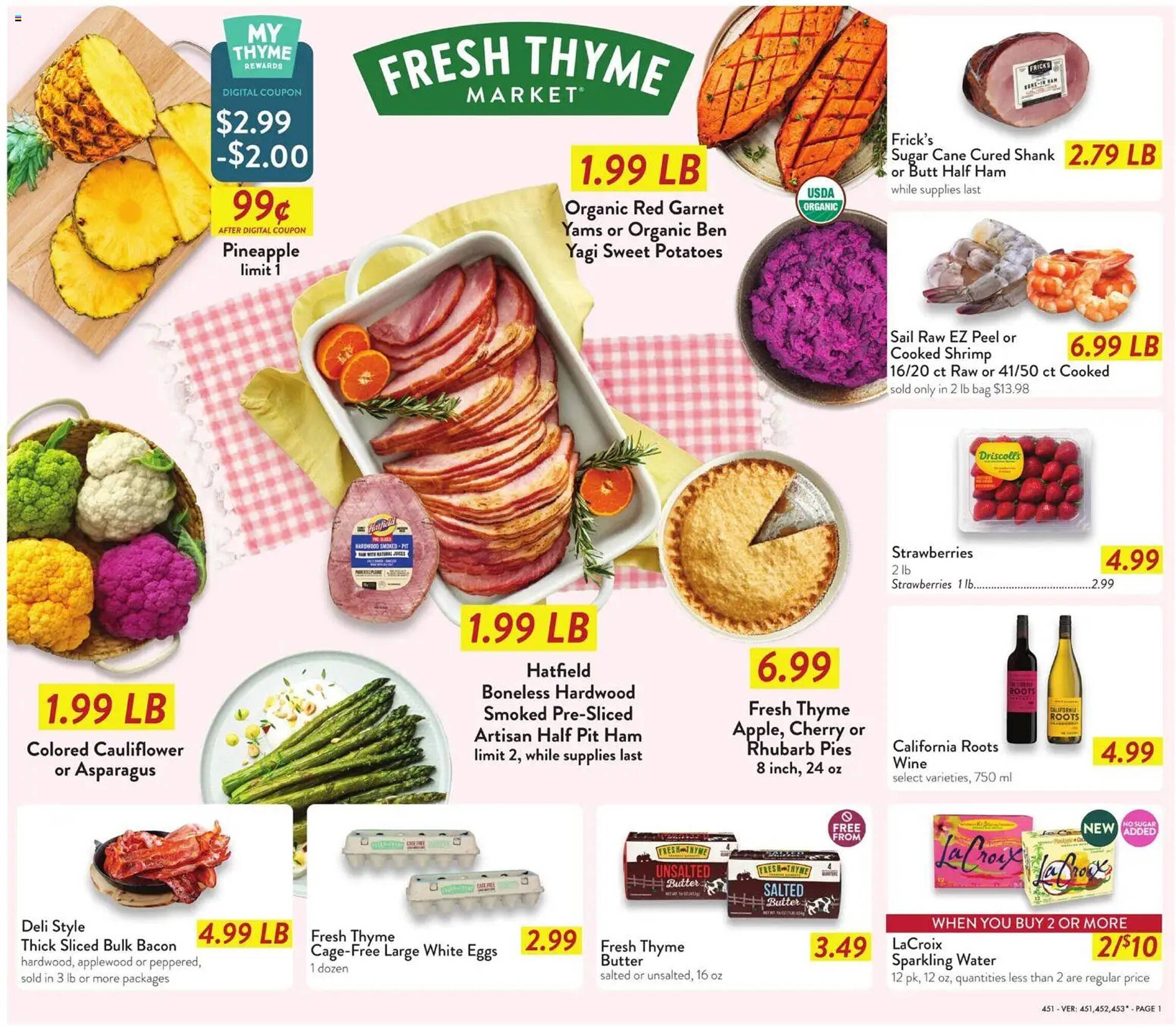 Fresh Thyme weekly ad