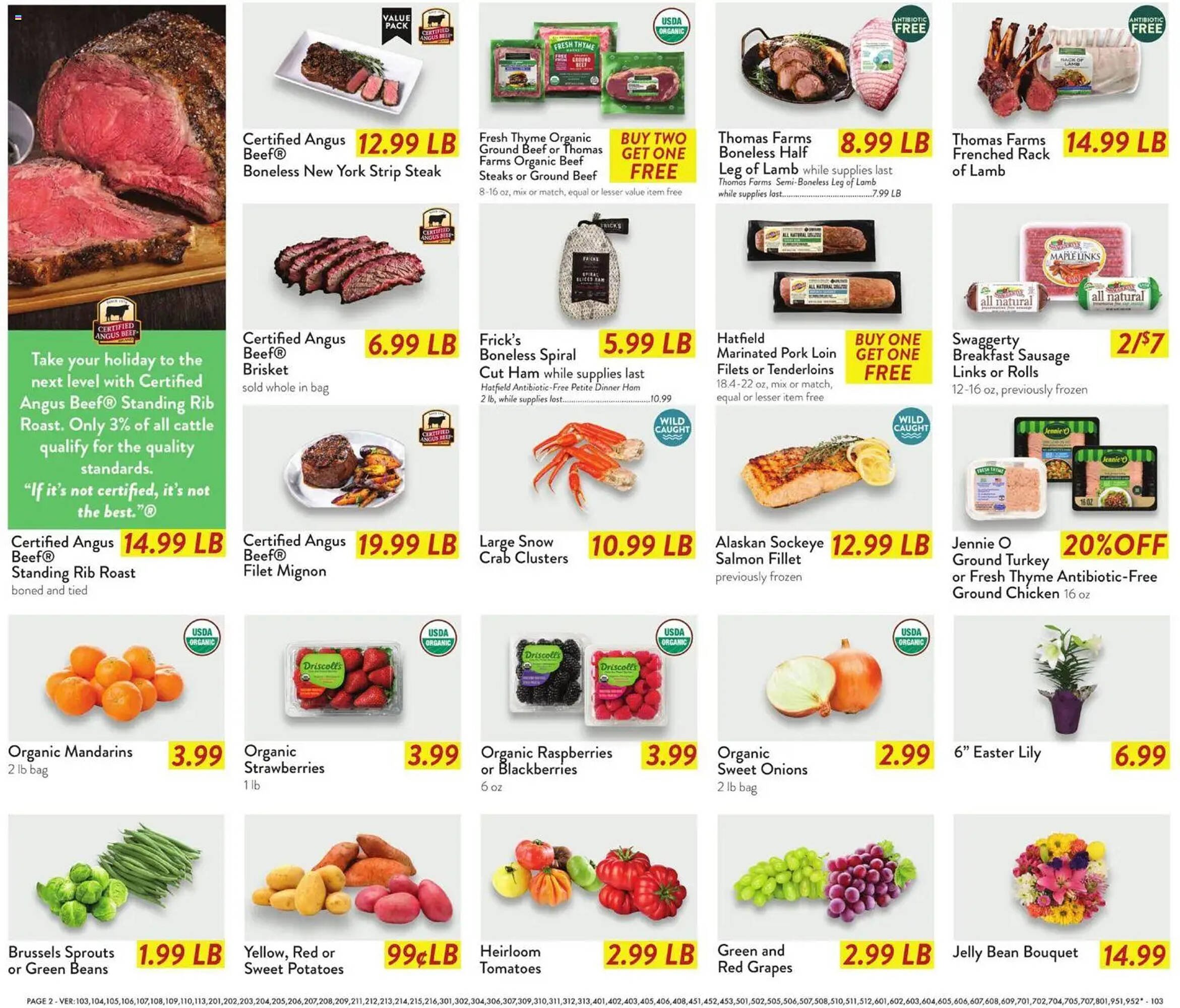 Fresh Thyme weekly ad
