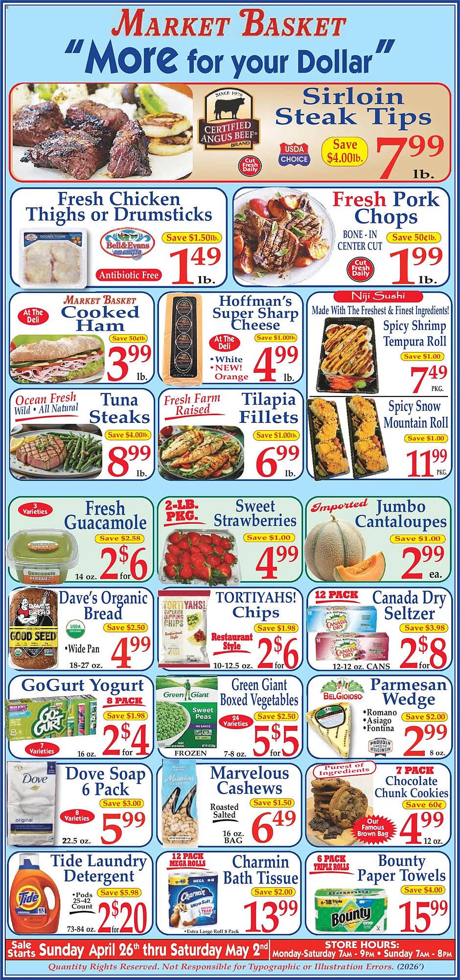Market Basket weekly ad