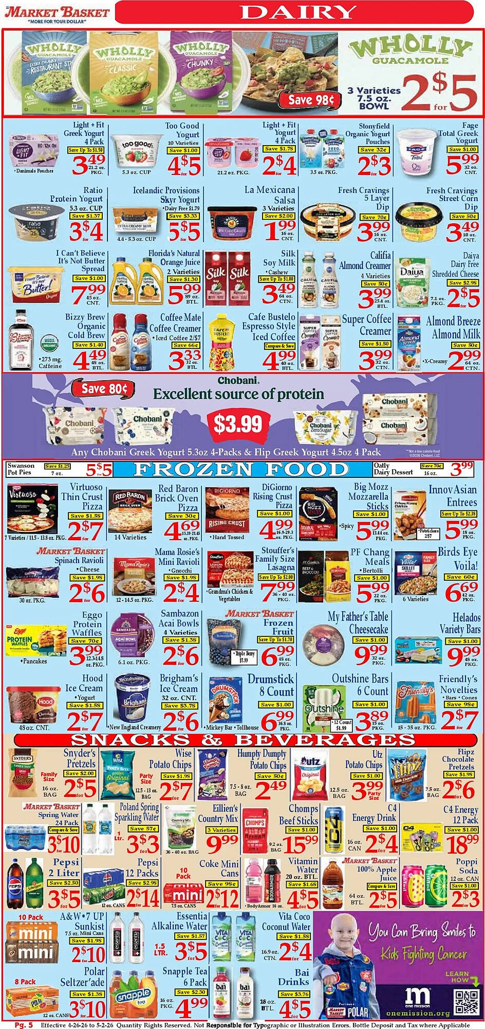 Market Basket weekly ad