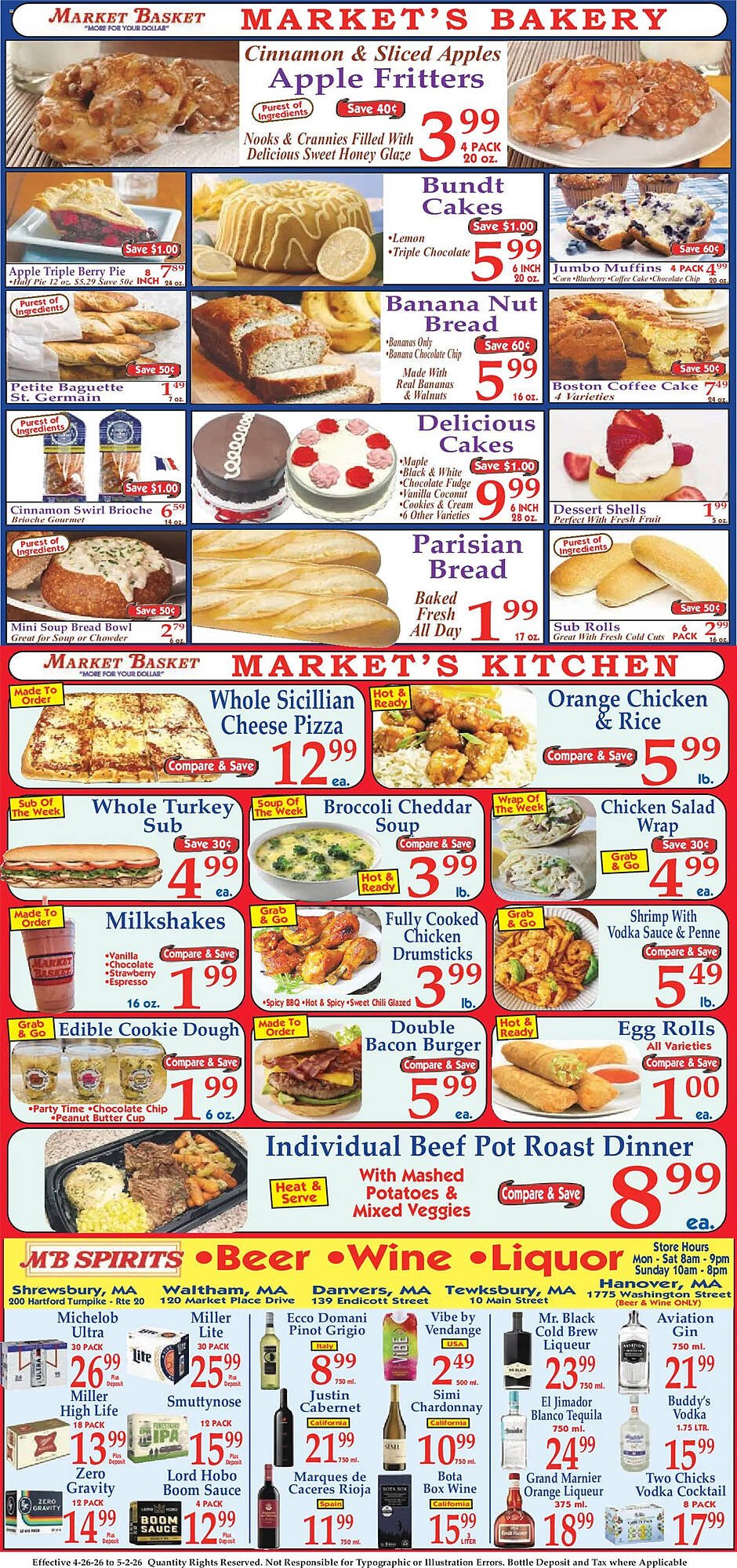Market Basket weekly ad