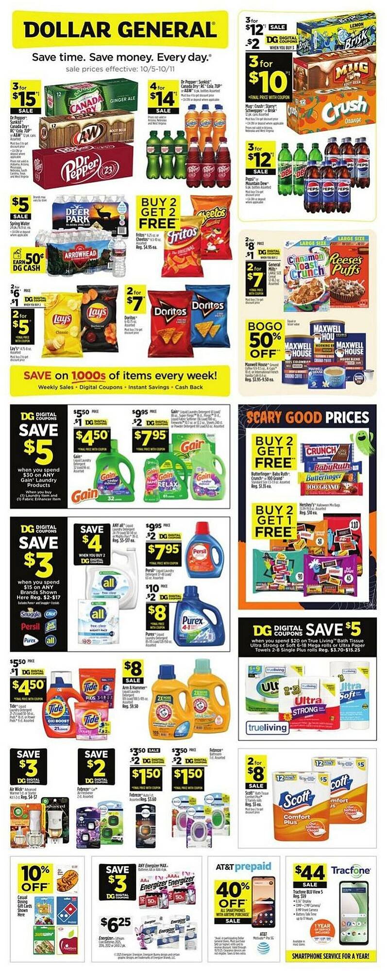 Dollar General weekly ad (2025-10-05 - 2025-10-11) | 1