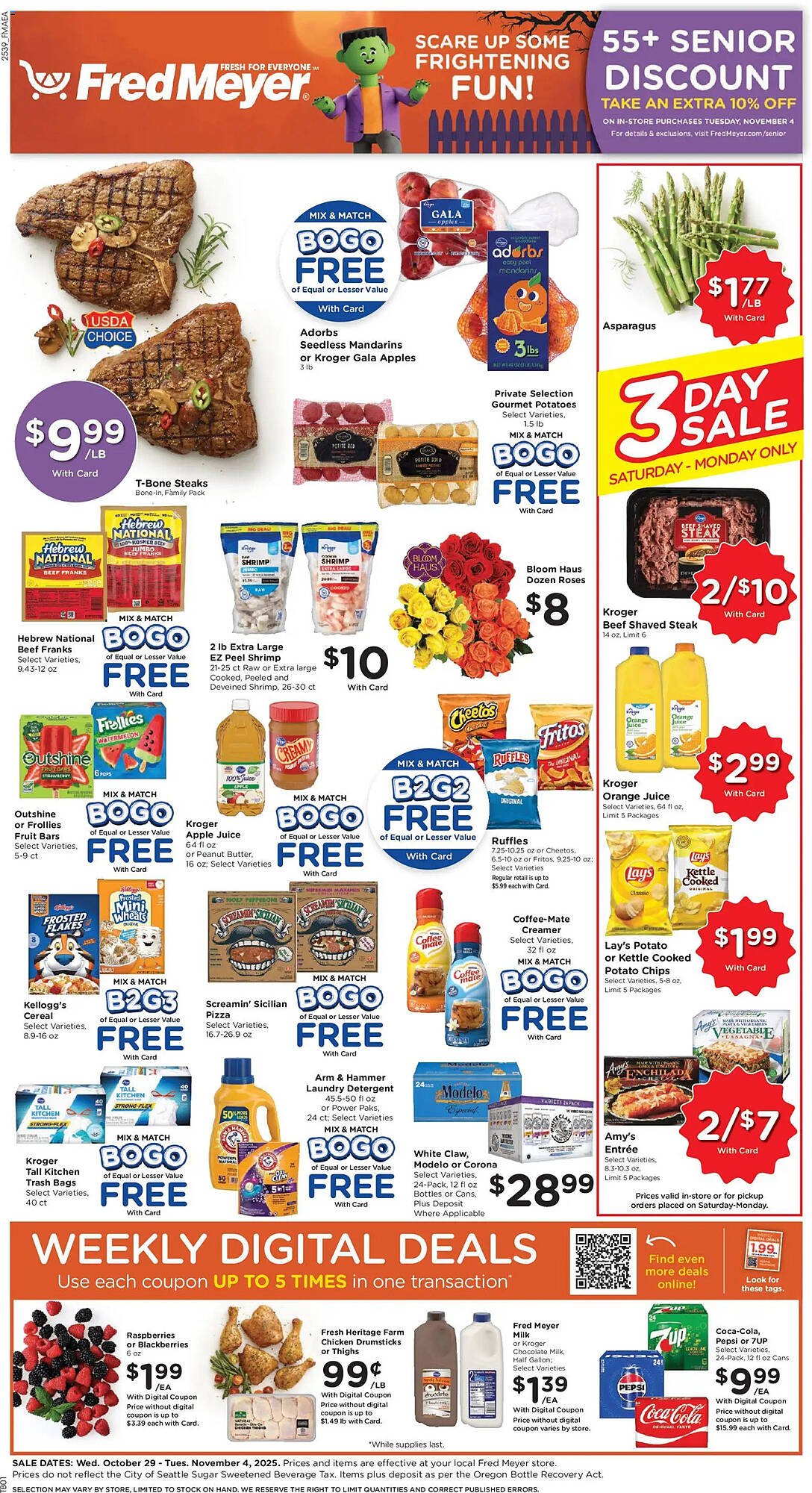 Fred Meyer weekly ad (2025-10-29 - 2025-11-05) | 1