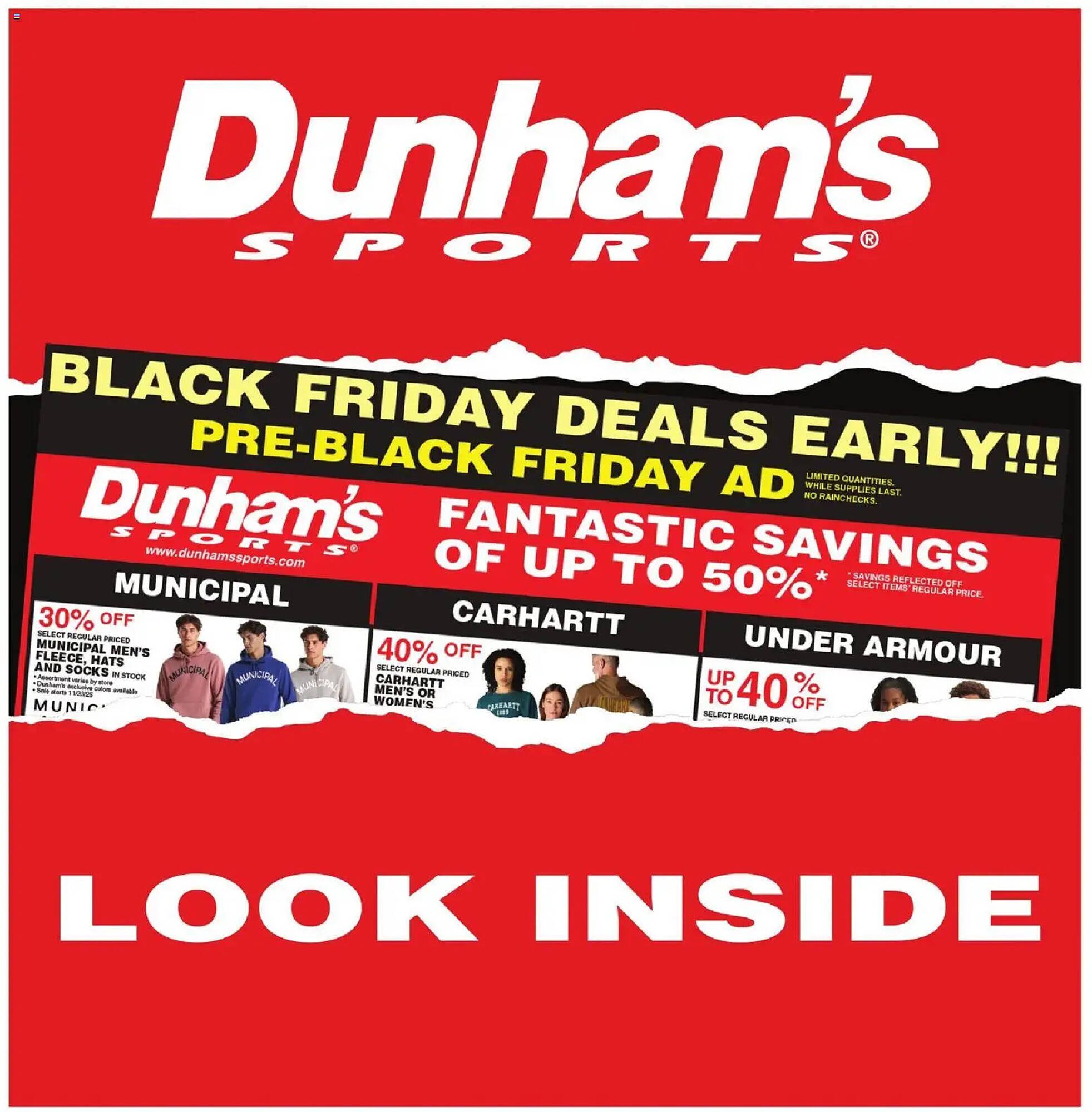 Dunham&#039;s Sports weekly ad (2025-11-22 - 2025-11-27) | 1