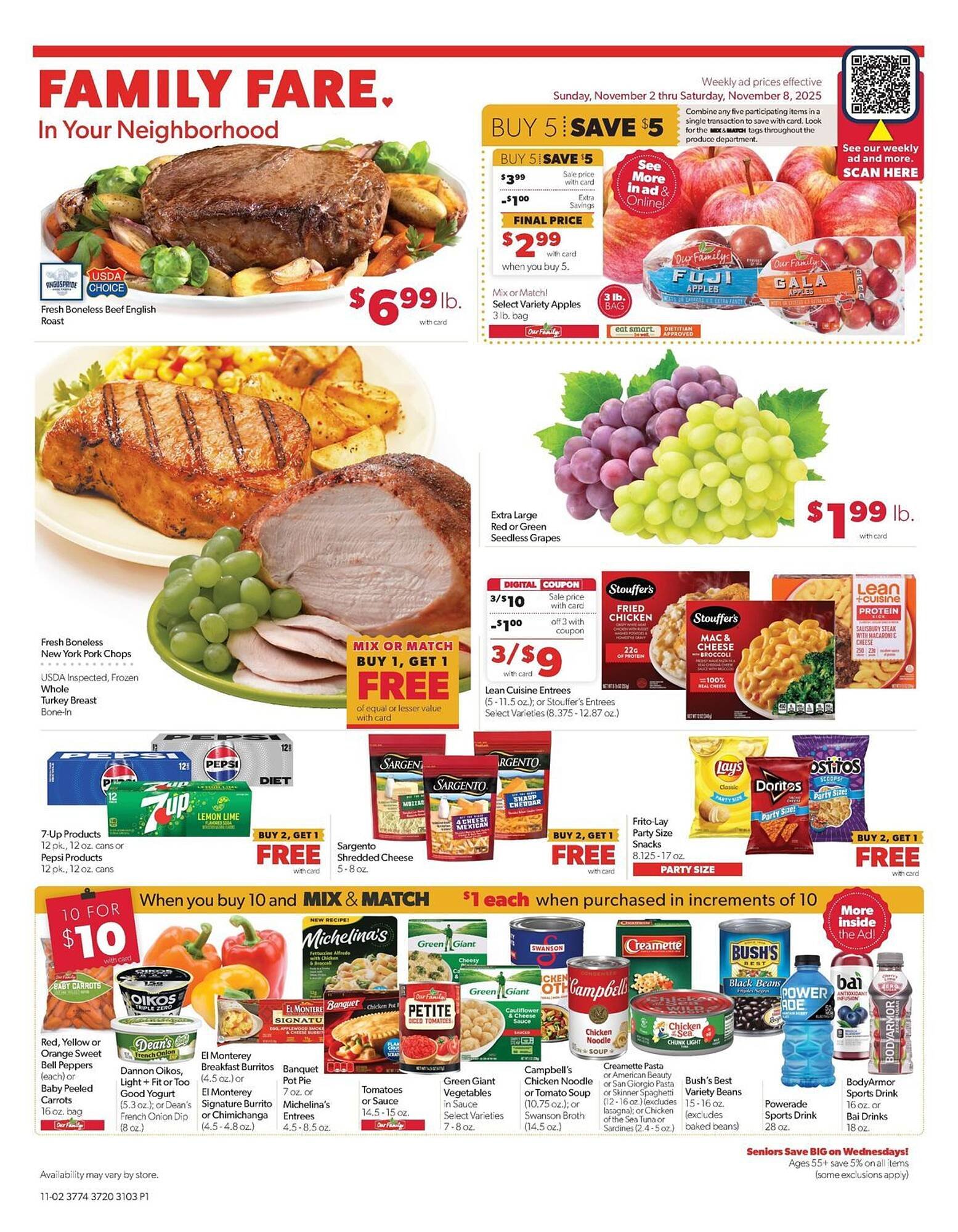 Family Fare weekly ad (2025-11-02 - 2025-11-08) | 1