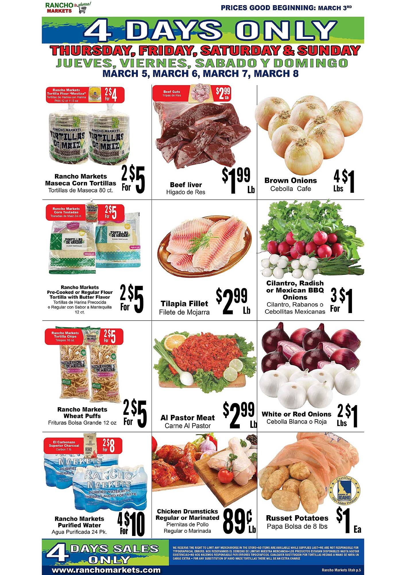 Rancho Markets weekly ad
