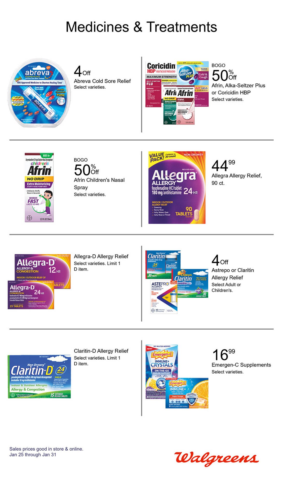 Walgreens weekly ad