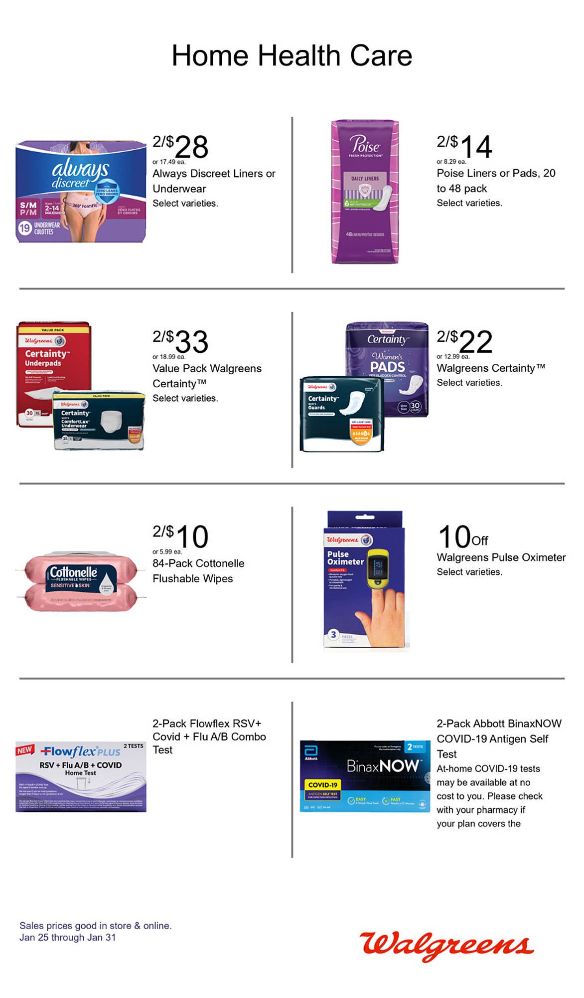 Walgreens weekly ad