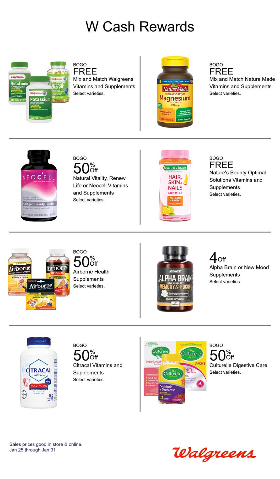 Walgreens weekly ad