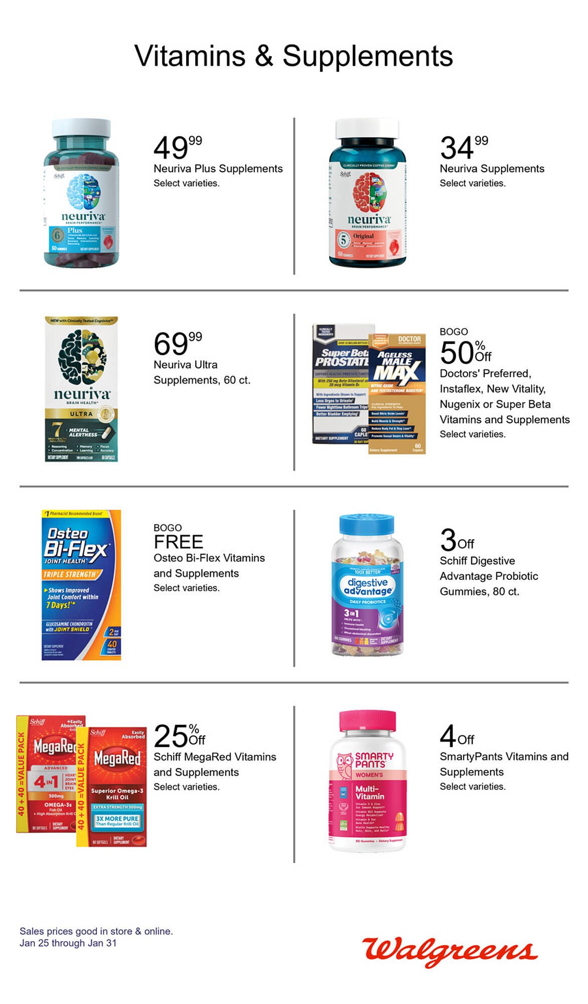 Walgreens weekly ad