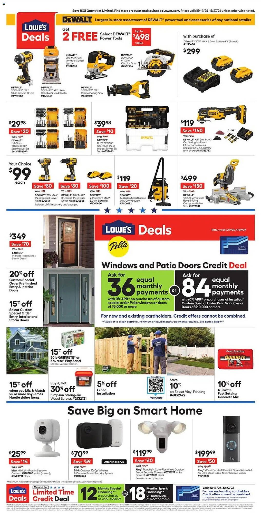 Lowe's weekly ad