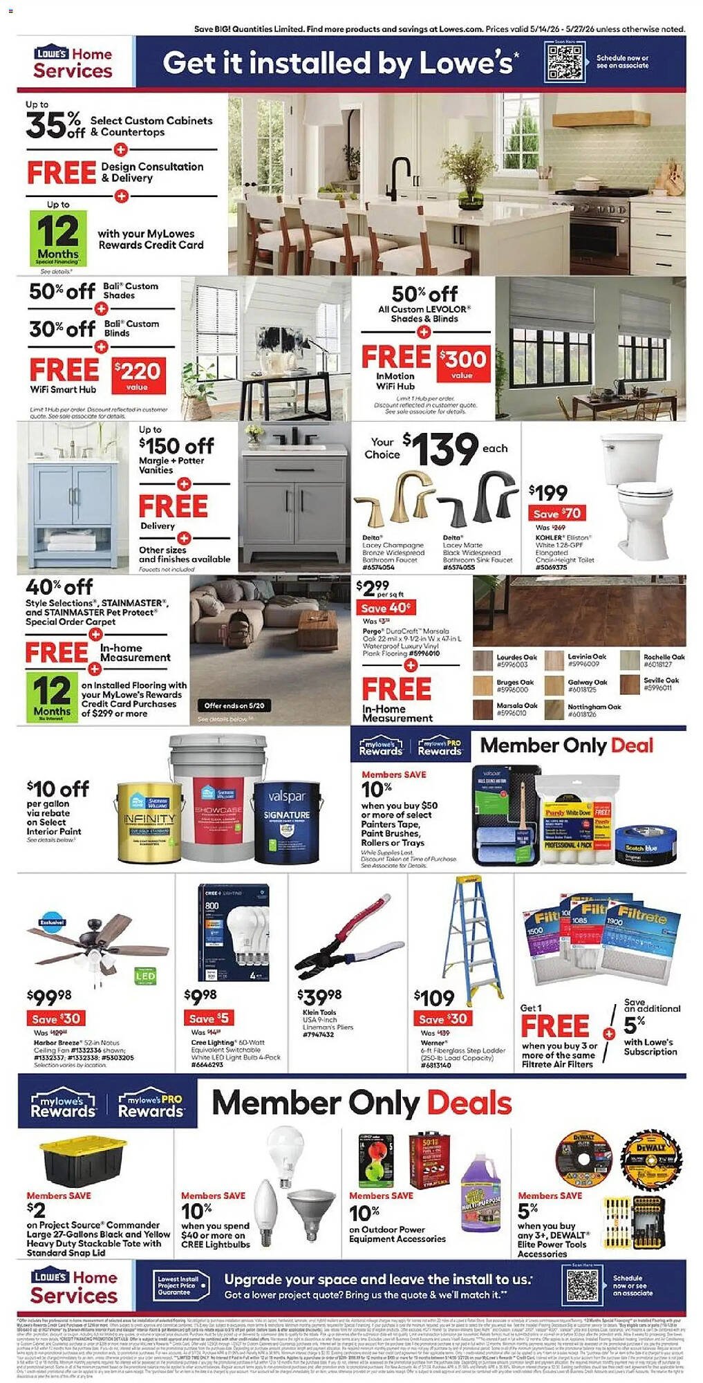 Lowe's weekly ad