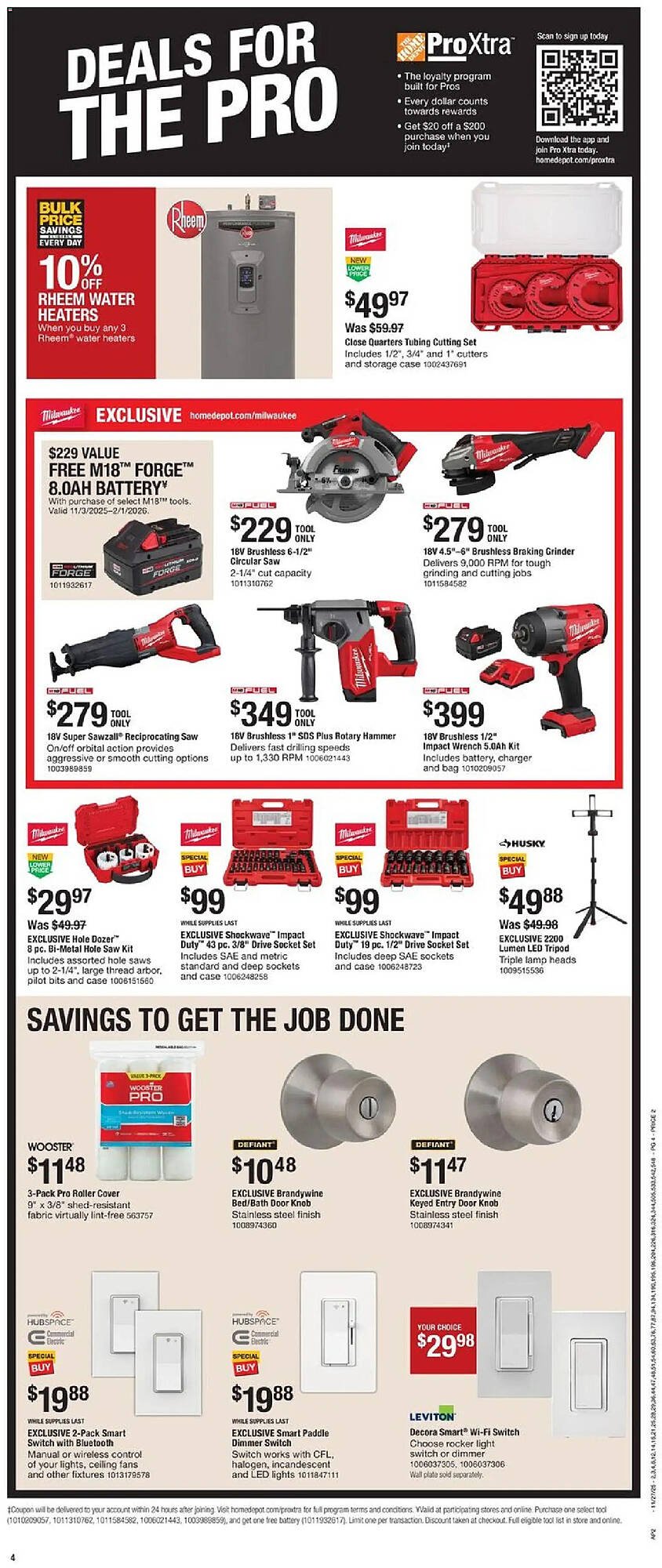 The Home Depot flyer