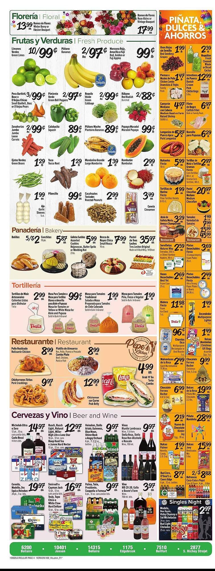 Fiesta Mart weekly ad