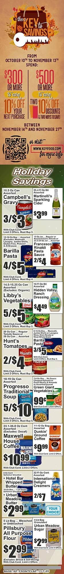 Key Food circular (2025-11-07 - 2025-11-13) | 2