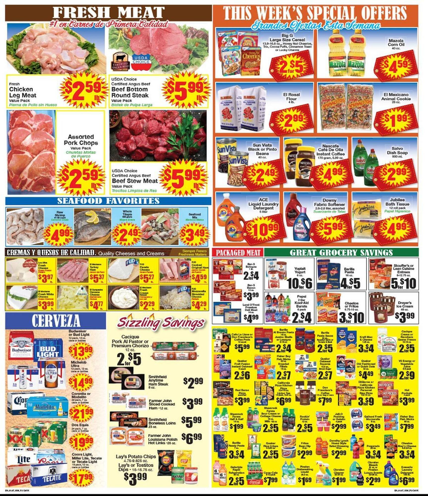 Supermercado El Rancho weekly ad