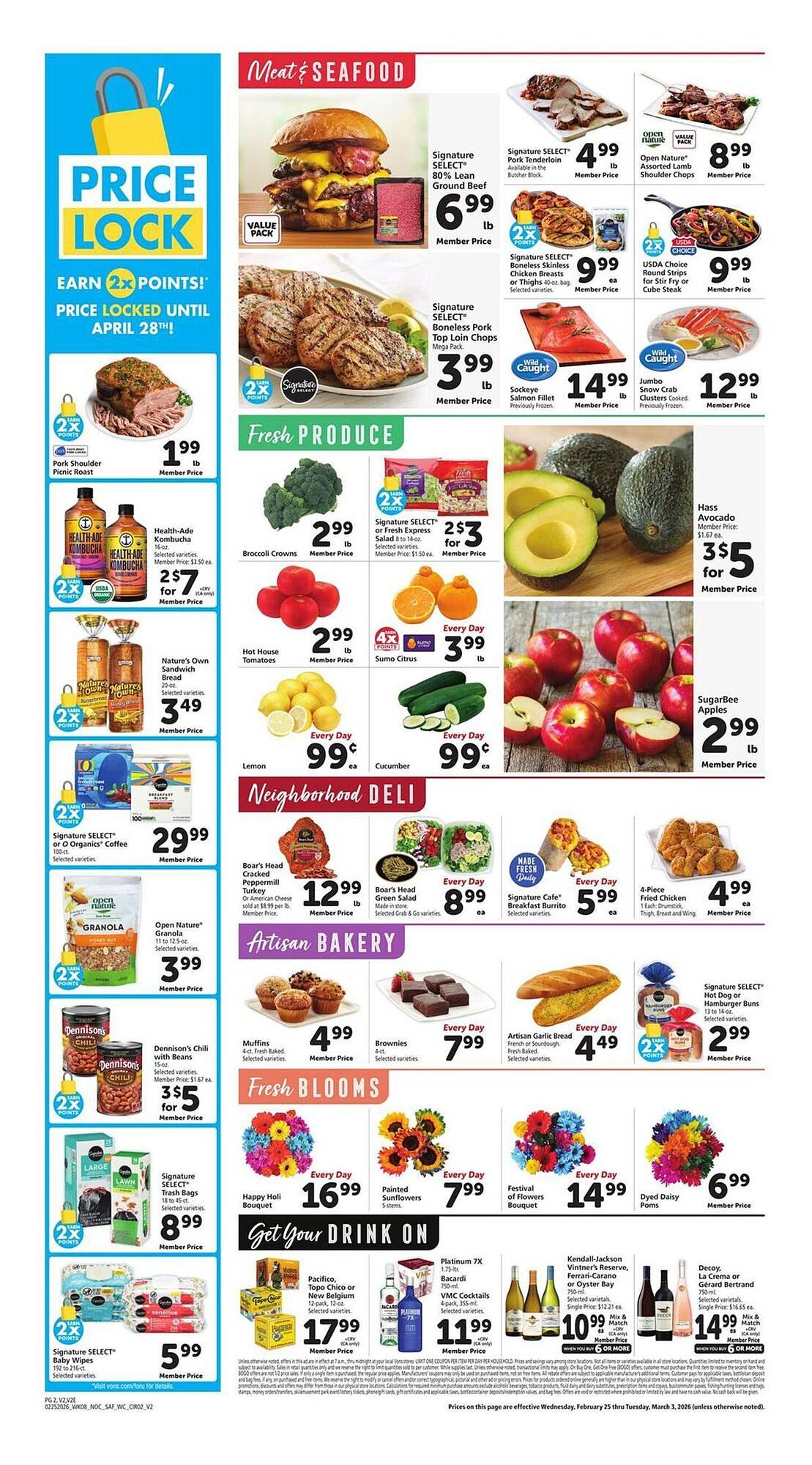 Vons weekly ad