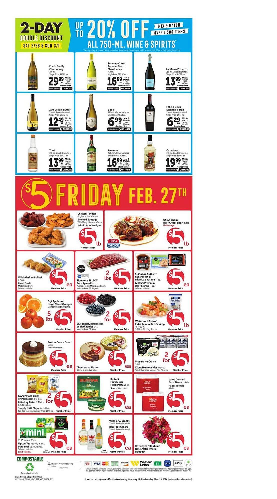 Vons weekly ad