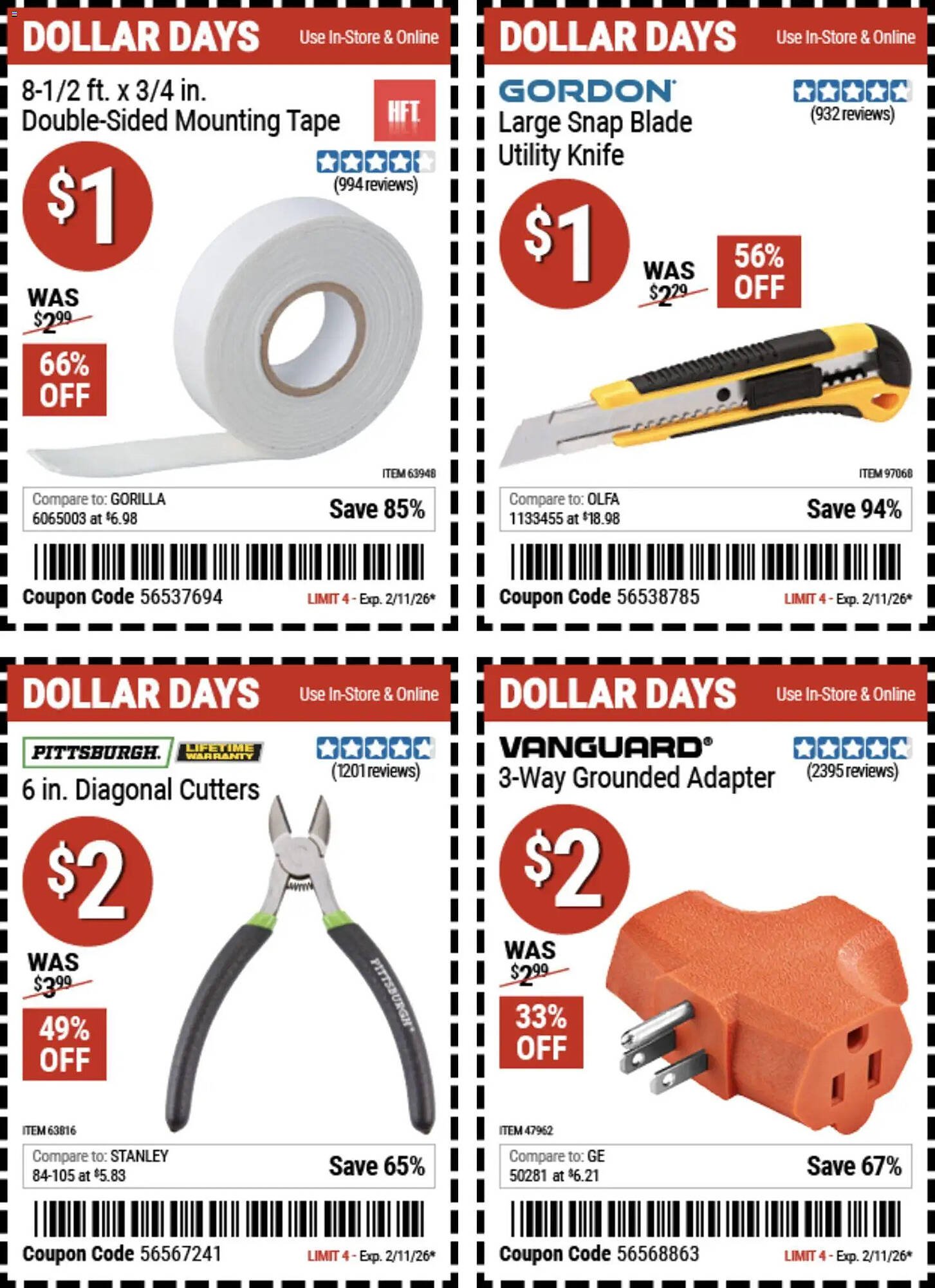 Harbor Freight Tools weekly ad