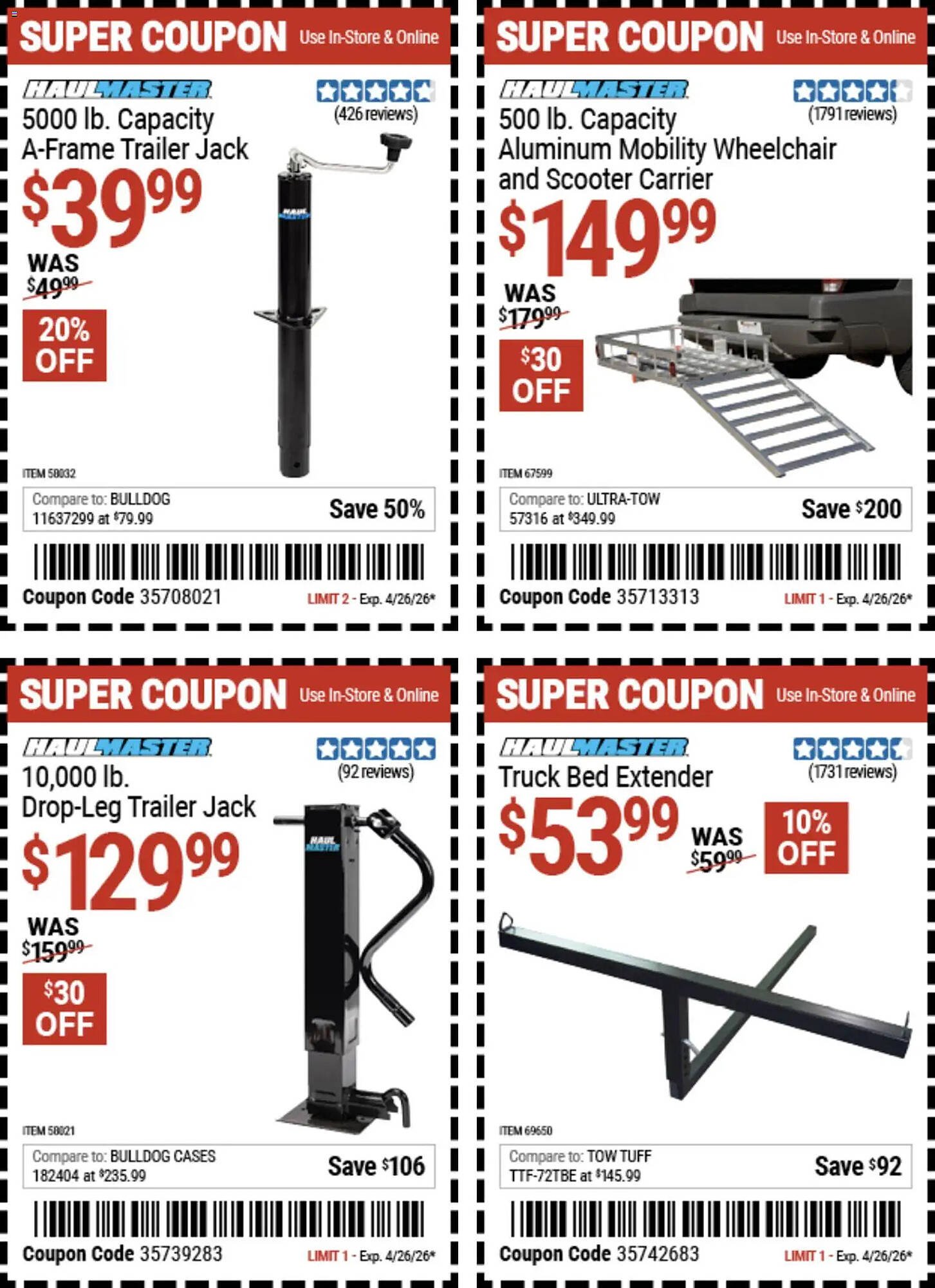 Harbor Freight Tools weekly ad