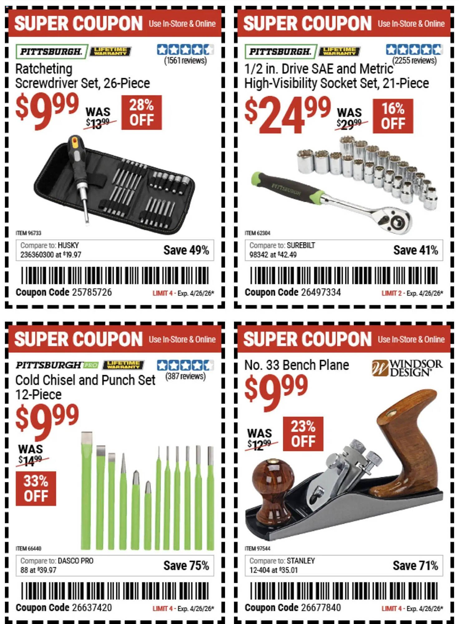Harbor Freight Tools weekly ad