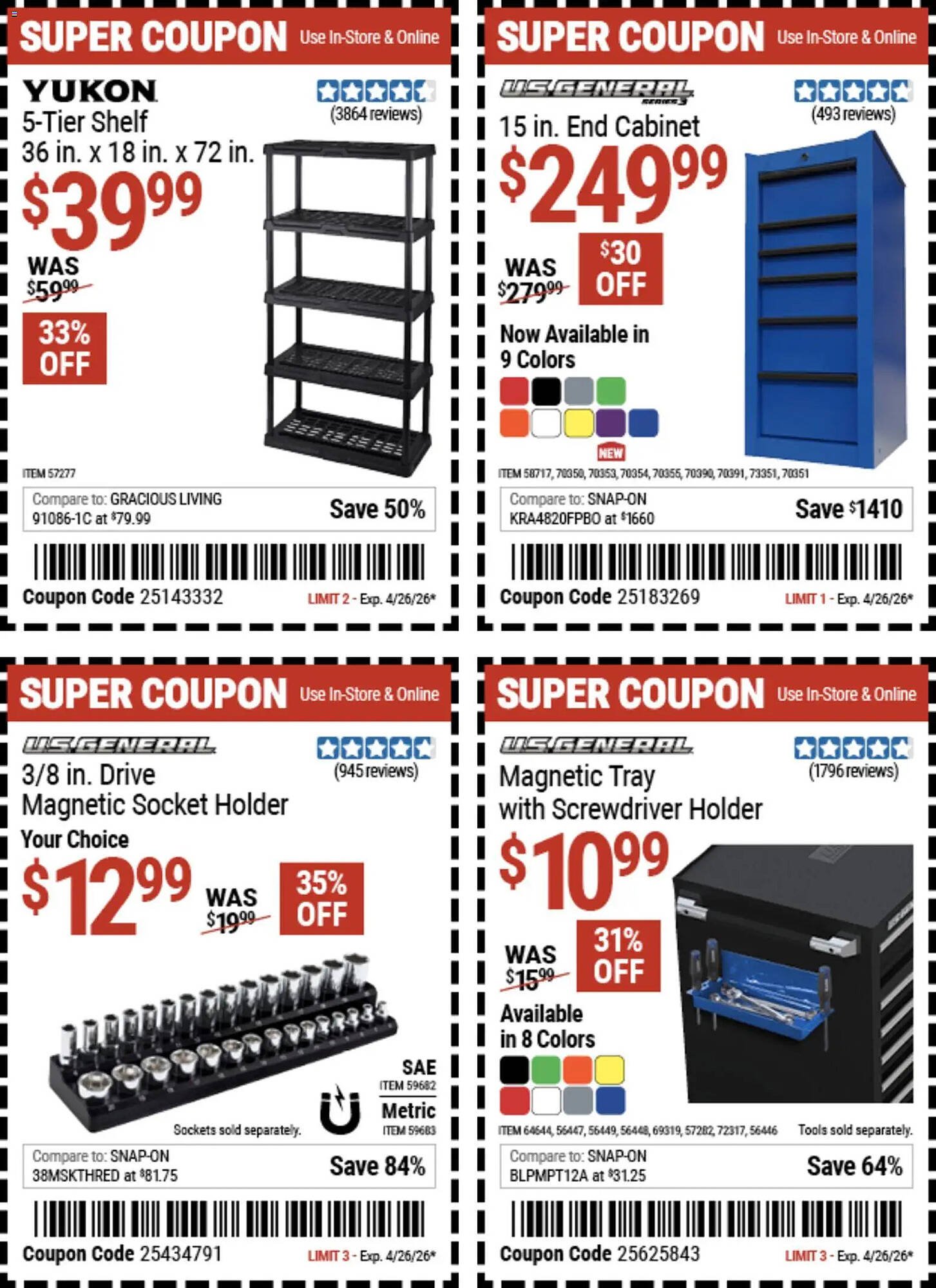 Harbor Freight Tools weekly ad