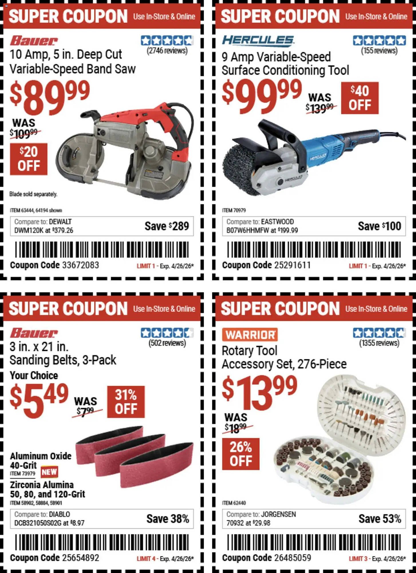 Harbor Freight Tools weekly ad