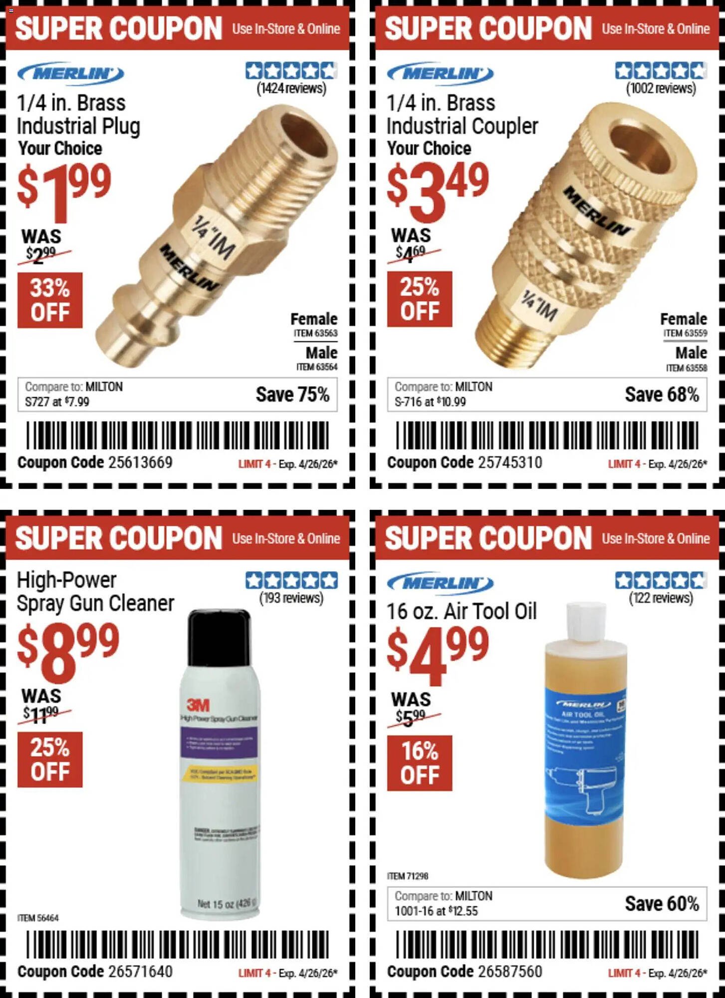 Harbor Freight Tools weekly ad