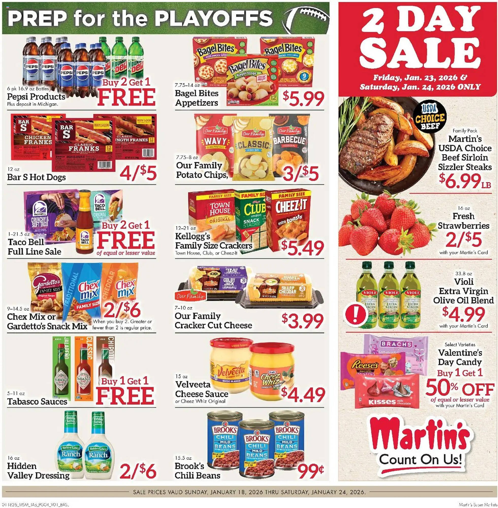 Martin's weekly ad