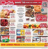 Martin's weekly ad