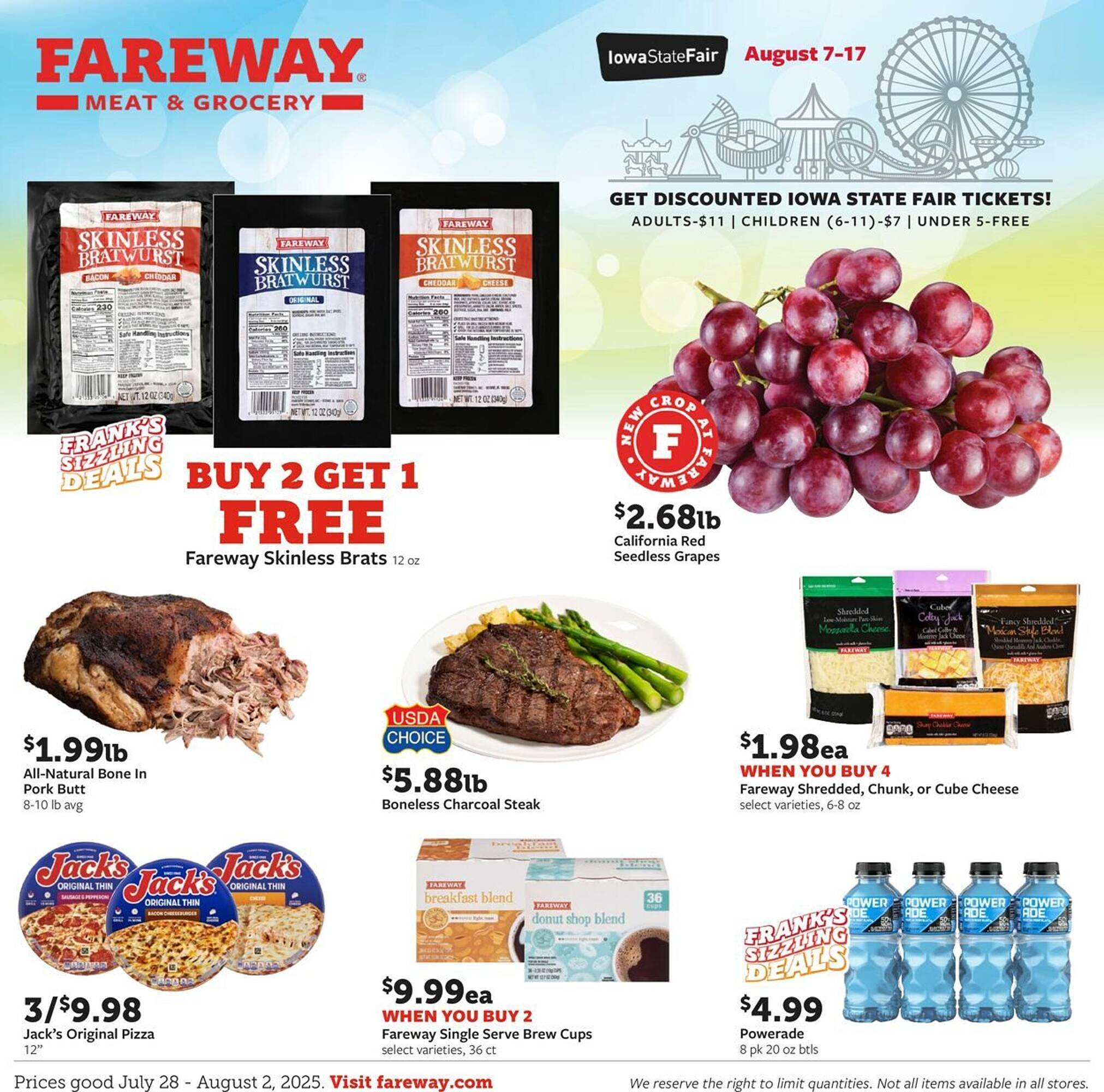Fareway Weekly Ad (2025-07-27 - 2025-08-02) | 1